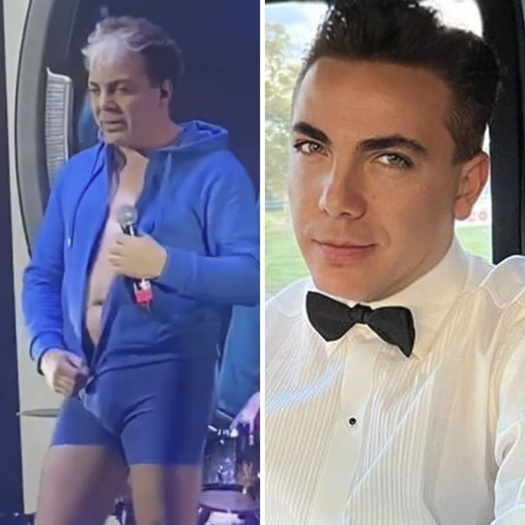 Cristian Castro, tras presentarse en ropa interior
