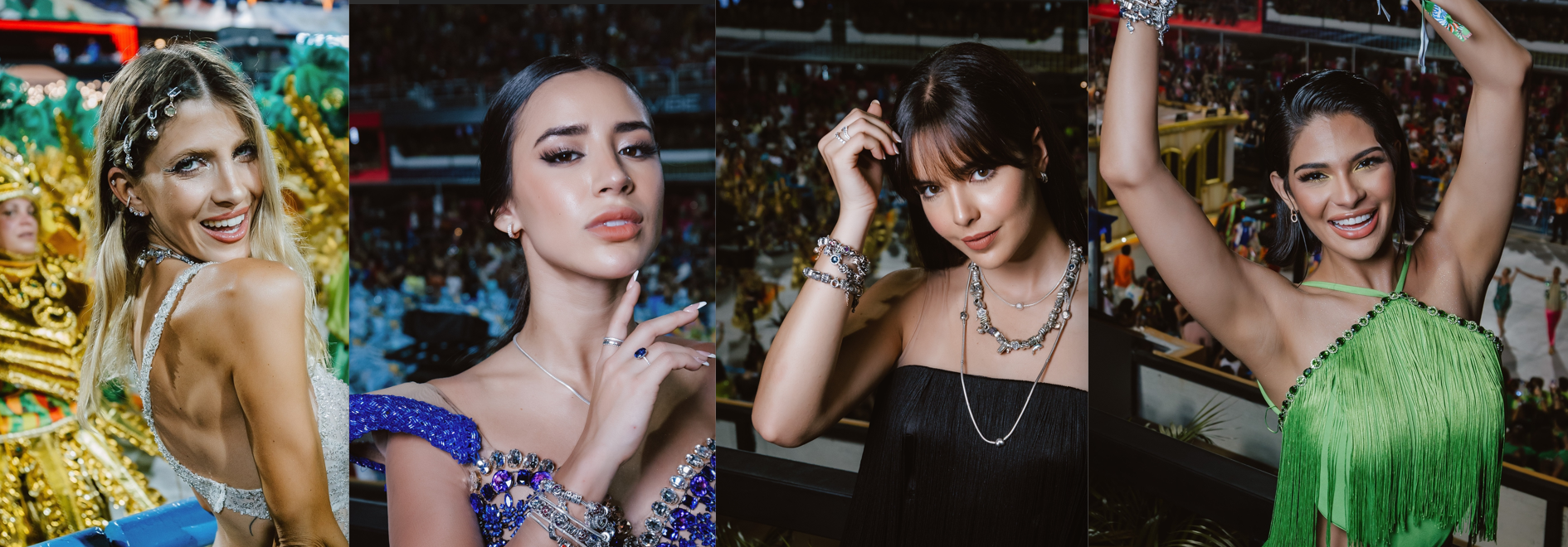 PANDORA deslumbra en Río, Influencers, brillo y ritmo en una noche inolvidable