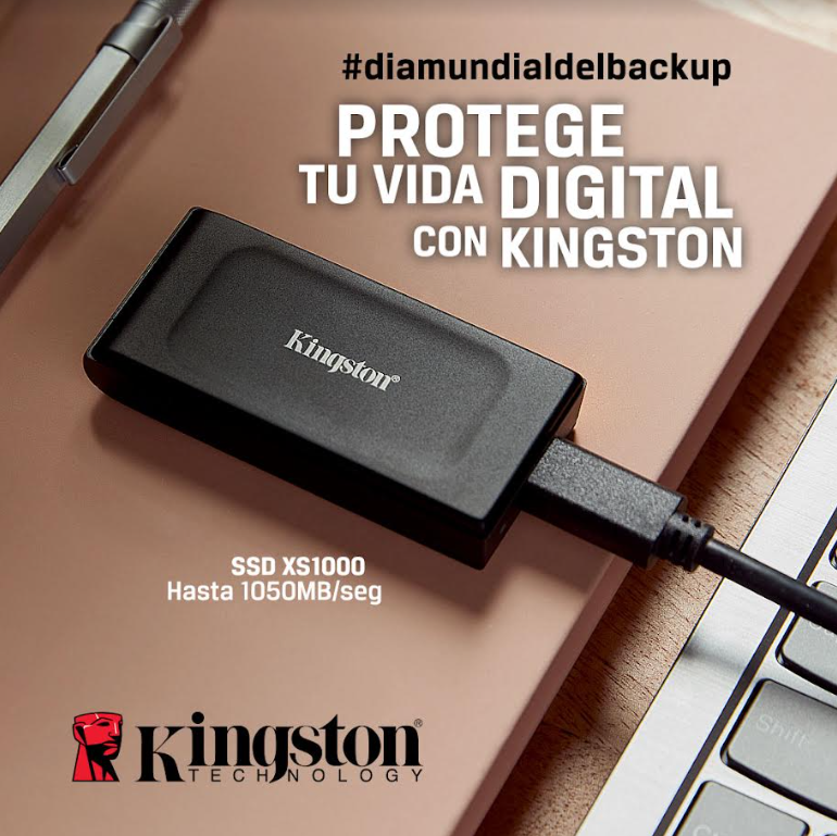 KINGSTON – Día Del Backup una celebración nacida en redes sociales que llegó para quedarse