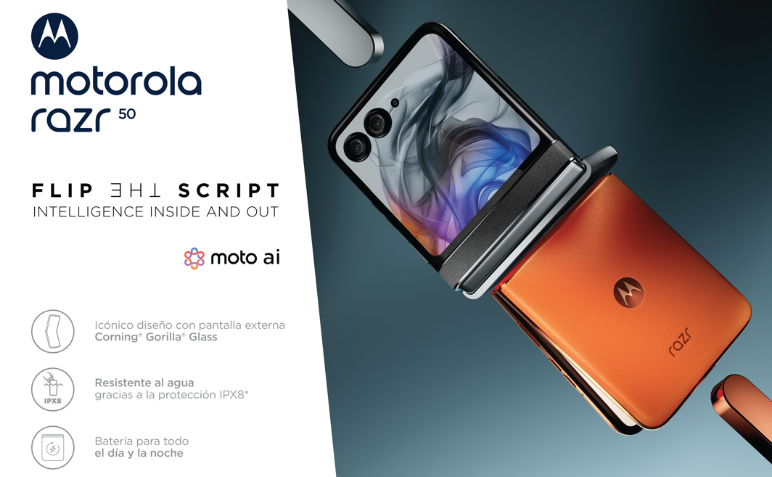 MOTOROLA RAZR 50 LLEGA A ECUADOR