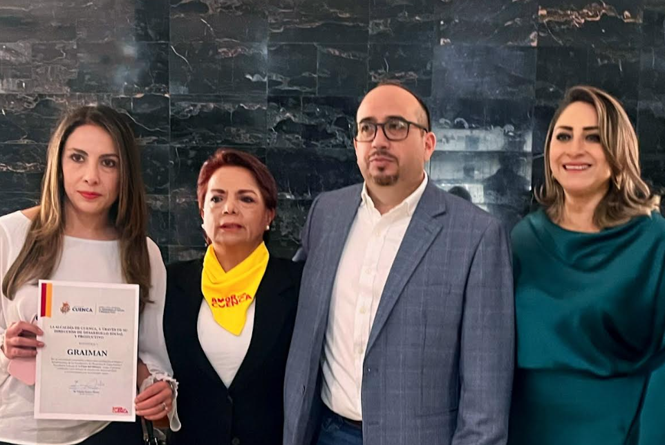 GRAIMAN FUE PARTE DE LA CERTIFICACIÓN DE 100 OBREROS DE LA CONSTRUCCIÓN EN CUENCA