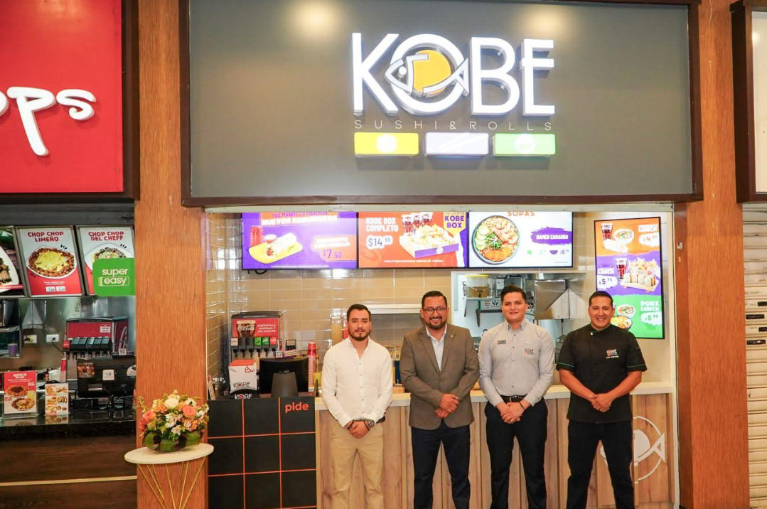 KOBE SUSHI & ROLLS FORTALECE SU COMPROMISO CON ECUADOR