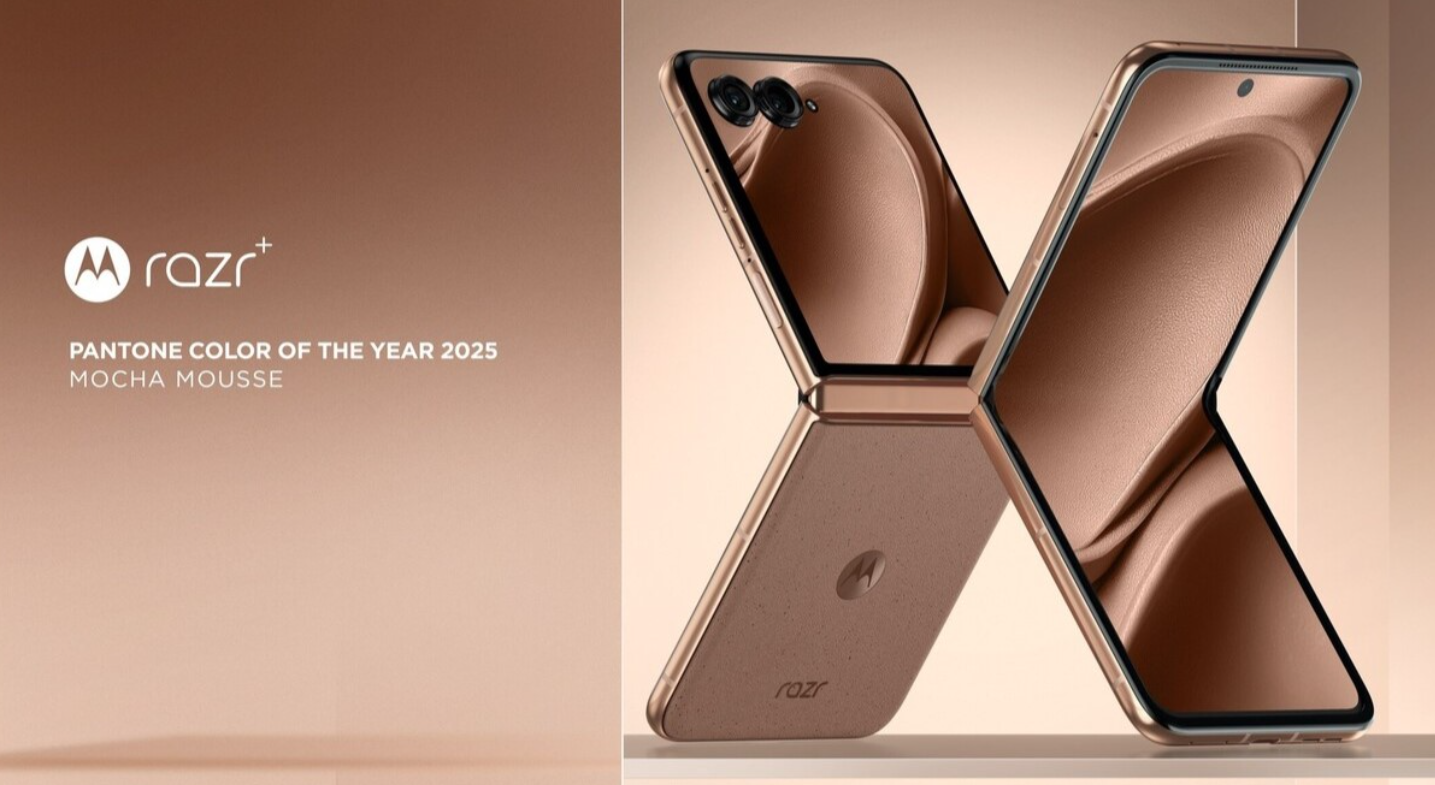 Motorola es la primera y única marca en crear smartphones en el elegante Color del Año 2025