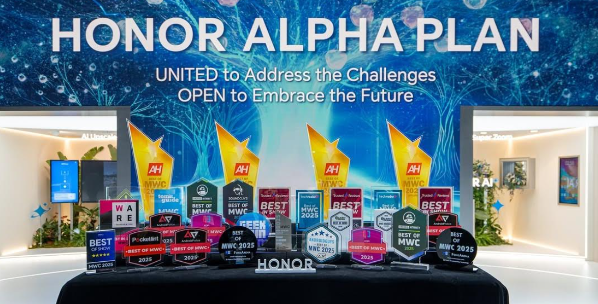 HONOR impresiona en el MWC 2025 con el HONOR ALPHA PLAN
