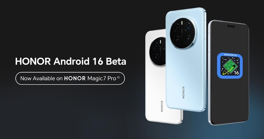 HONOR acelera el futuro del desarrollo con la llegada de la beta de Android 16 en el HONOR Magic7 Pro