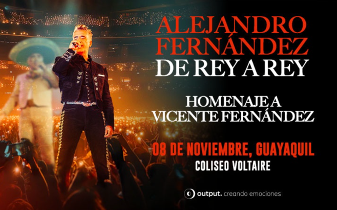 #CONCIERTO Alejandro Fernández vuelve a hacer historia cantando ante 60 mil personas en el Estadio GNP Seguros  y pronto dará dos shows en Ecuador