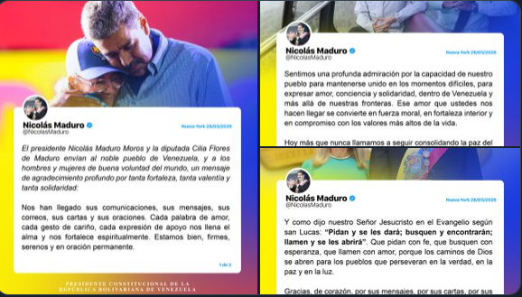 Nicolás Maduro manda importante mensaje a los venezolanos tras juicio en Estados Unidos
