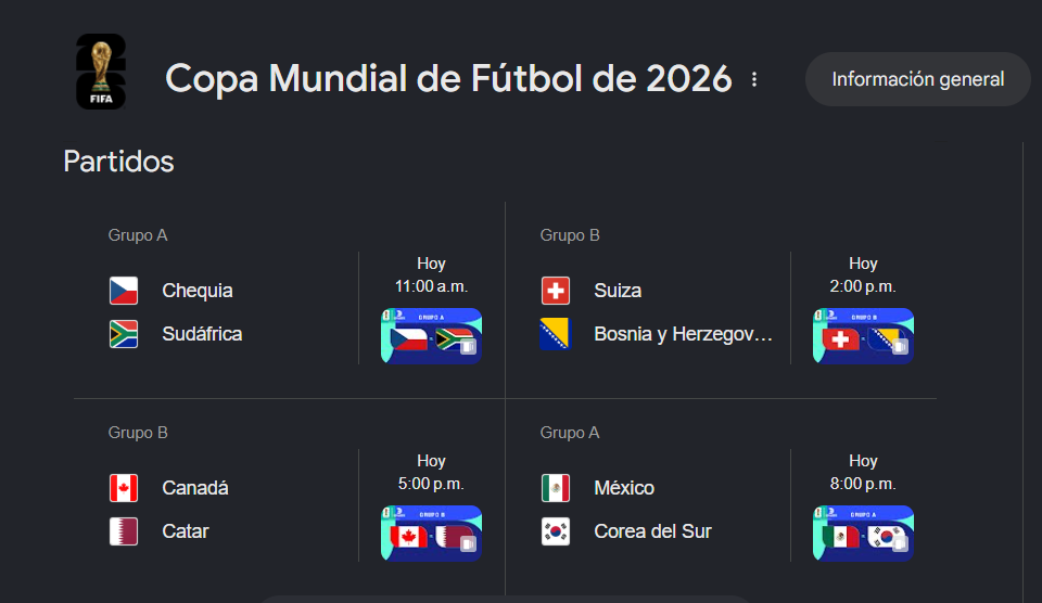 Mundial 2026: ¿qué partidos se juegan hoy, 18 de junio? Horarios y enfrentamientos
