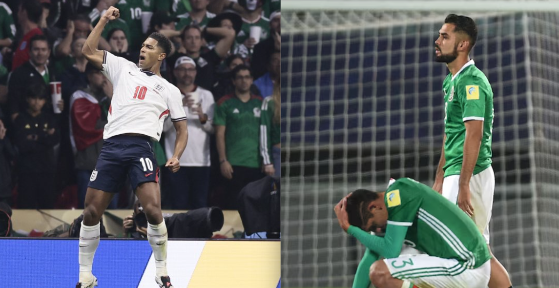 Inglaterra le quitó la sonrisa y la fiesta a México y lo eliminó del Mundial en el Azteca