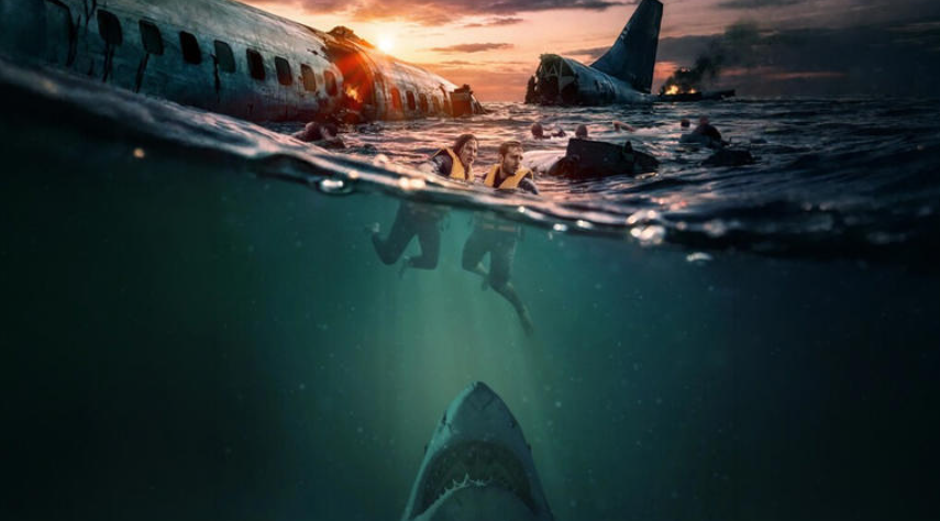 ‘En mar abierto’ enseña los dientes para ser una gran película de tiburones, pero lleva dentadura postiza y se  queda en tierra de nadie