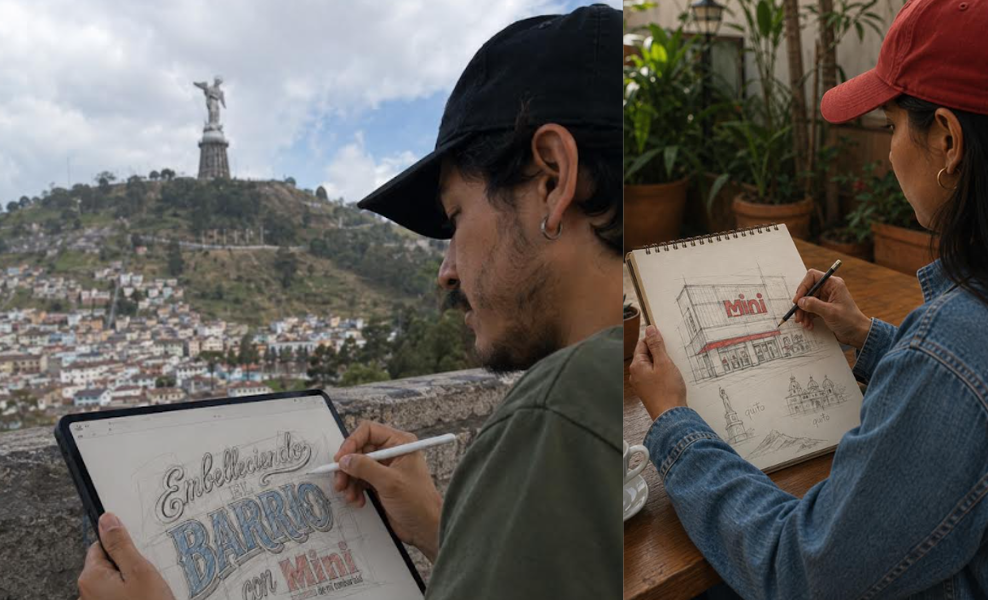 Embelleciendo el Barrio con MINI”: arte e identidad para transformar los barrios de Quito