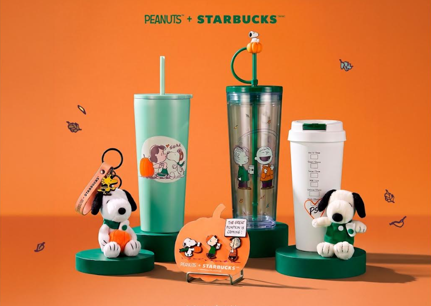 Starbucks® y Peanuts™ celebran el otoño con una colección global inspirada en The Great Pumpkin™