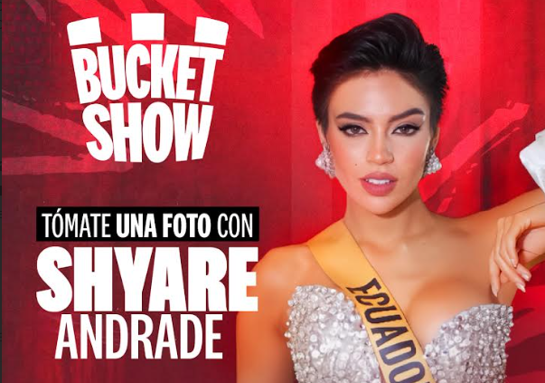 SHYARE ANDRADE LLEGA A GUAYAQUIL COMO INVITADA ESPECIAL DEL BUCKET SHOW DE KFC.